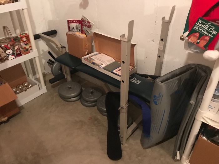 Weight Bench, Exercise Equipment