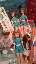 loads of Tammy era dolls and clothing