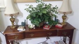 CHIPPENDALE STYLE CREDENZA