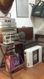 TUNER, RECEIVER, DVR, & RADIANT HEATERS