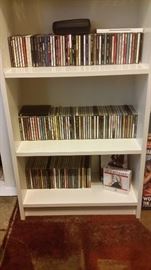 BOOKCASE OF CD'S