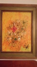 SIGNED WILLIAMS OIL on CANVAS