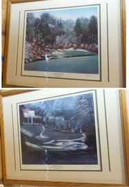 golf framed art