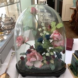 Victorian glass dome