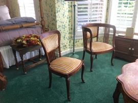 Part of a c.1900 parlor suite