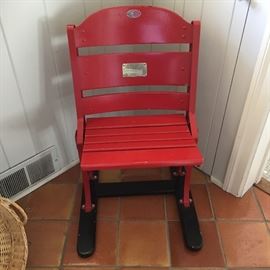 Chicago Stadium seat