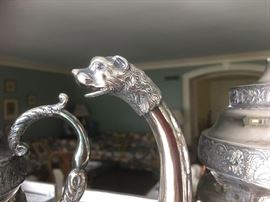 Detail of teapot