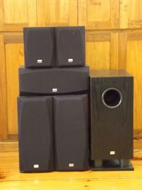 Onkyo 100 Speakers.  Onkyo TXSR608 Reciever Available
