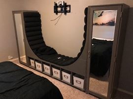 Half Pipe  Storage and Lounge Furniture for Kids Room from Pottery Barn