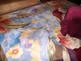 Colorful area rug