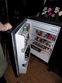 Handy apartment size fridge