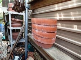 lots of pots