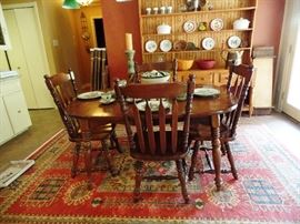 Another dining set for a more rustic setting