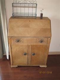 Art Deco Style Drop Front Desk