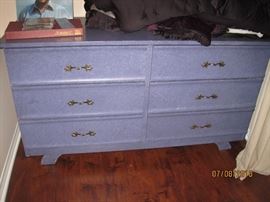 Contemporary Dresser with Modern Faux Finish. 