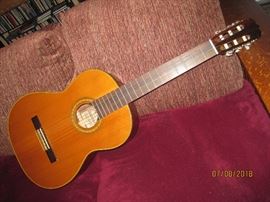 Takamine C123S Classic Guitar with Hard Travel Case 