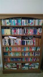bookcase and books in Japanese 