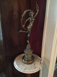 Art Deco metal sculpture 