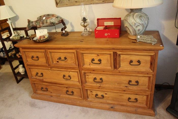 Rustic Texas Pine furniture - dresser