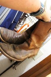 Men's handmade cowboy boots 10's