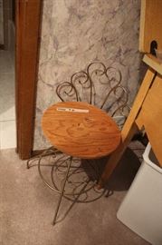 Project: vanity bathroom chair