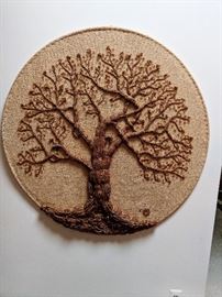 Don Freedman Jute Wall Hanging circa 1978