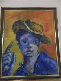William Michau 20th C, France O/B 16"x12