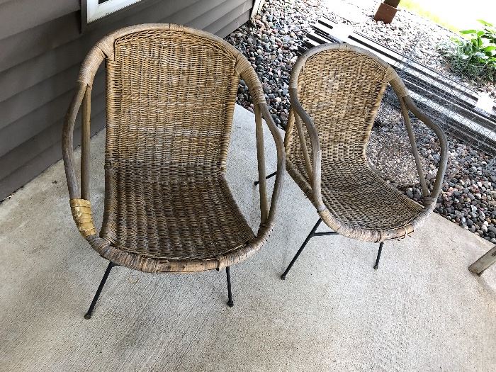 Vintage Rattan Chairs