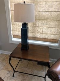 Pennsylvania House Wood & Iron Occasional Table
