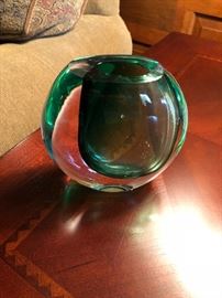 Kosta Cased Glass Vase