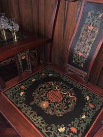 Oriental Chair. Family Heritage Estate Sales, LLC. New Jersey Estate Sales/ Pennsylvania Estate Sales. 
