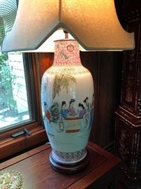 Oriental Lamp. Family Heritage Estate Sales, LLC. New Jersey Estate Sales/ Pennsylvania Estate Sales. 