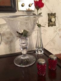 Family Heritage Estate Sales, LLC. New Jersey Estate Sales/ Pennsylvania Estate Sales. Glassware. Salt and Pepper Shakers.