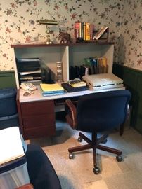 Family Heritage Estate Sales, LLC. New Jersey Estate Sales/ Pennsylvania Estate Sales. Desk and Chair. Office Supplies.