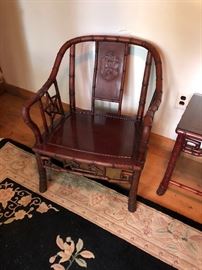 Family Heritage Estate Sales, LLC. New Jersey Estate Sales/ Pennsylvania Estate Sales. Oriental Wood Chair. 