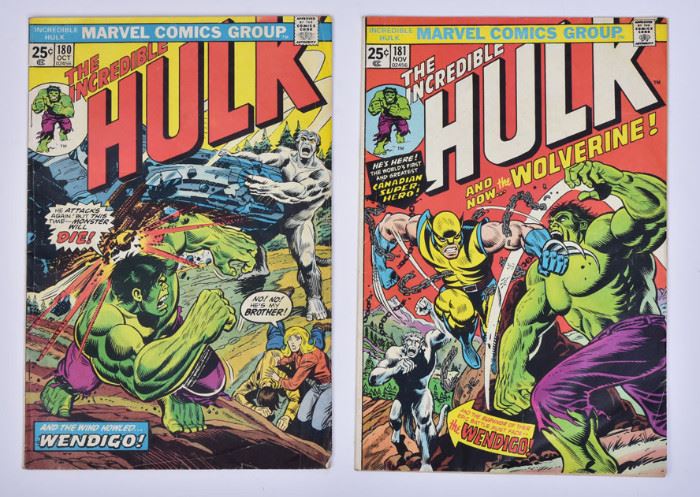 Marvel Comics Incredible Hulk (2), comic books