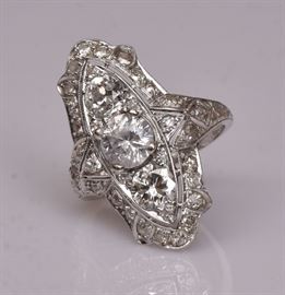  Platinum Diamond Solitaire Ring