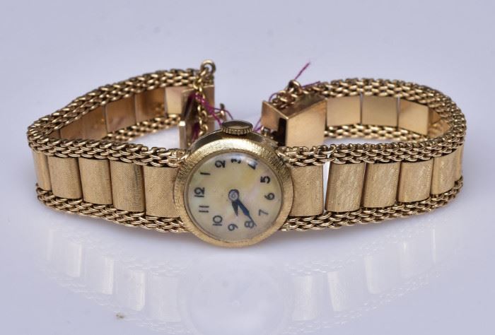 14k Gold Ladies Wrist Watch