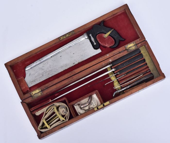 Civil War Era Weiss Surgeon's Field Amputation Kit