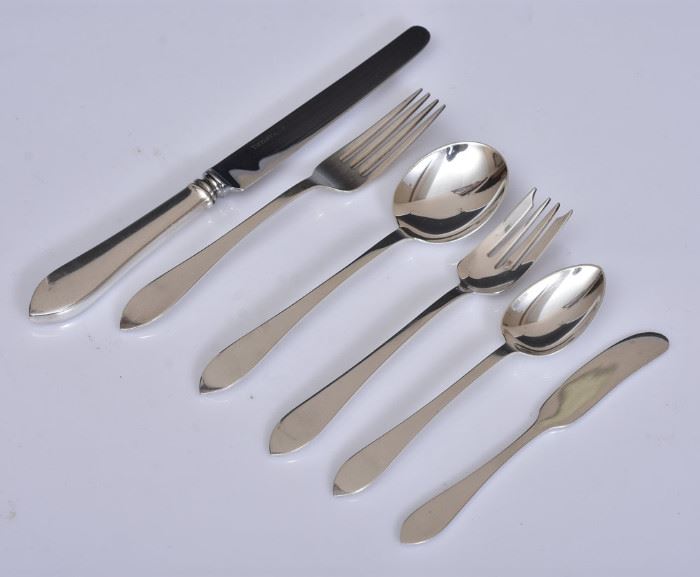 Tiffany & Co. Sterling Silver Partial Flatware Set