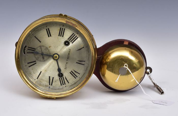  Seth Thomas Ship's Bell Clock