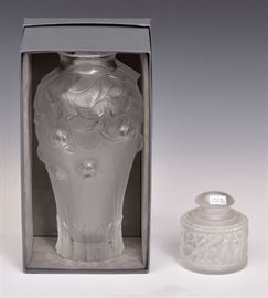  Lalique Giverny Vase