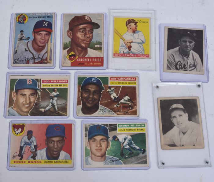 Group of 1952-1957 Topps Baseball Cards