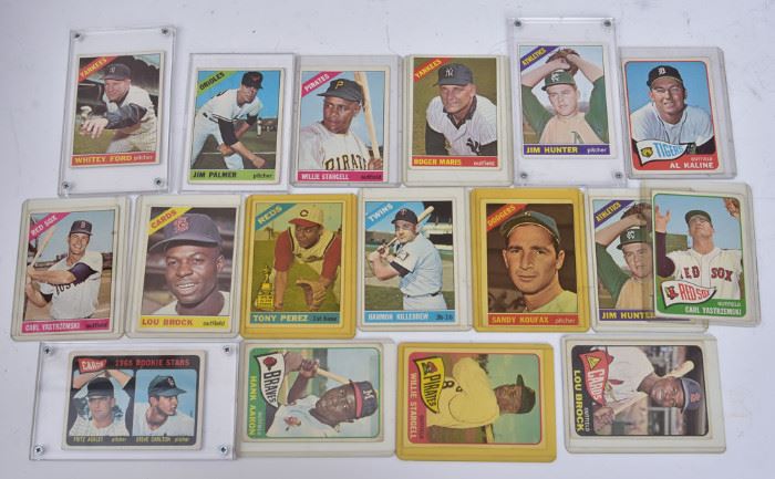 Group of 1965-1980 Topps Baseball Cards