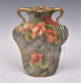 Art Nouveau Nippon Painted Vase