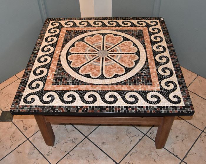 Mosaic Top Coffee Table