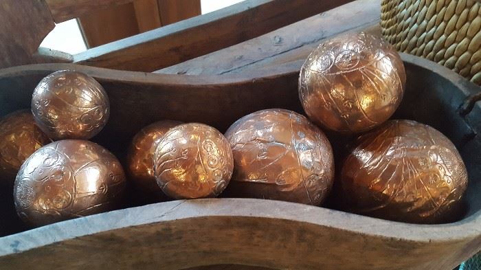 Copper clad balls
