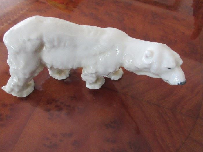 MEISSEN RUSSIAN POLAR BEAR