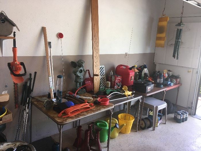 Many Garage Items