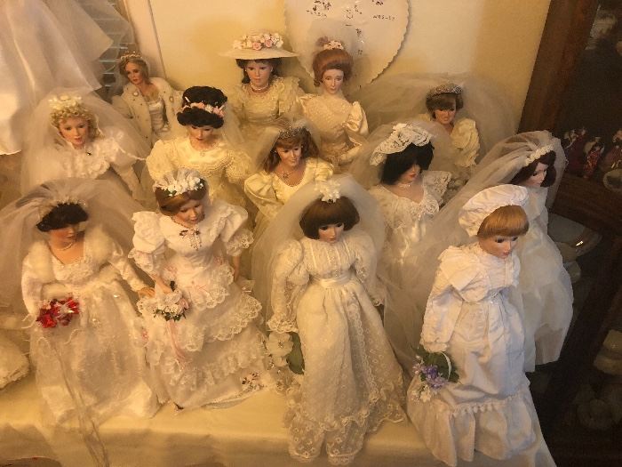 Large Dolls collection 1900 to 2002